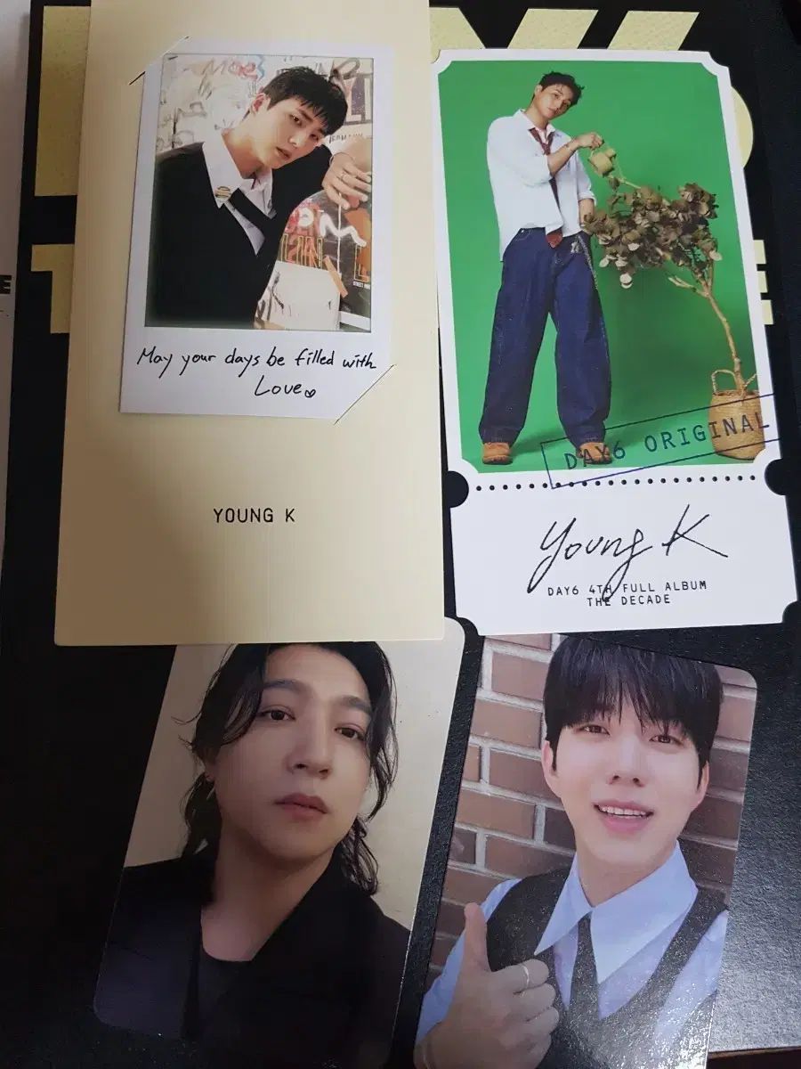 DAY6 | トレーディングカード 4枚セット DAY6（デイシックス）正規4集アルバム 付属品 まとめ - メルカリ