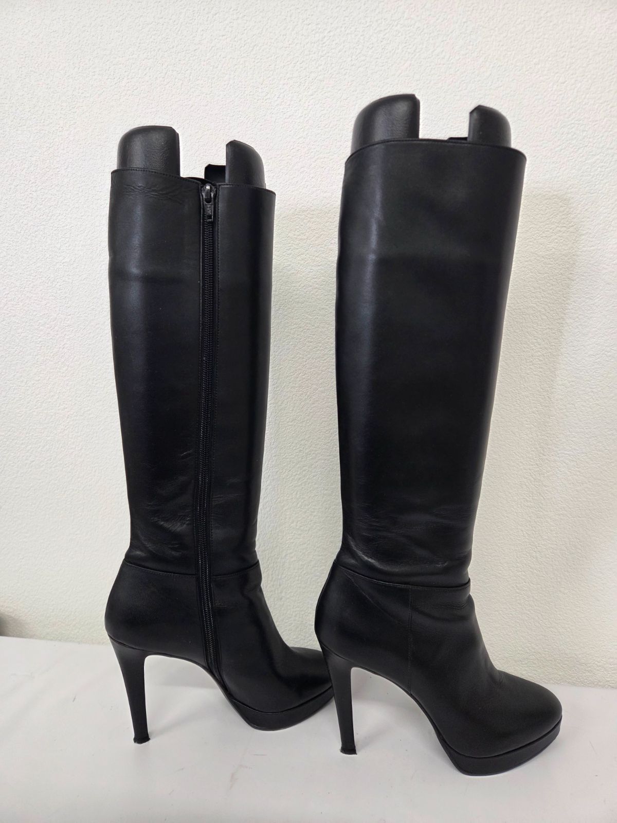 DIANA ダイアナ ロングブーツ ブラック 23cm ハイヒール 美脚 シンプル