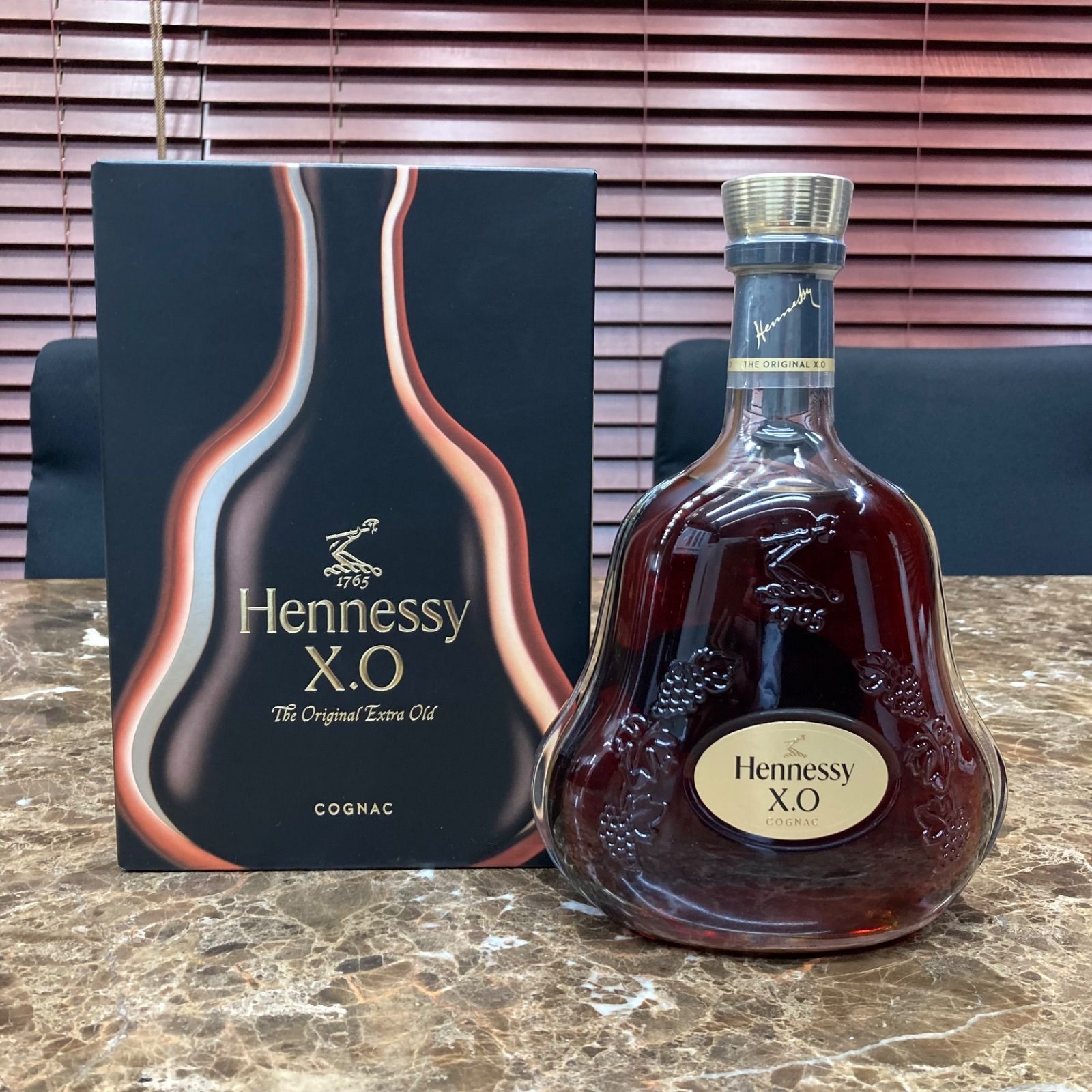 Hennessy　xoブランデー未開封 ヘネシーXO 700ml 箱付 未開封 ブランデー - メルカリ
