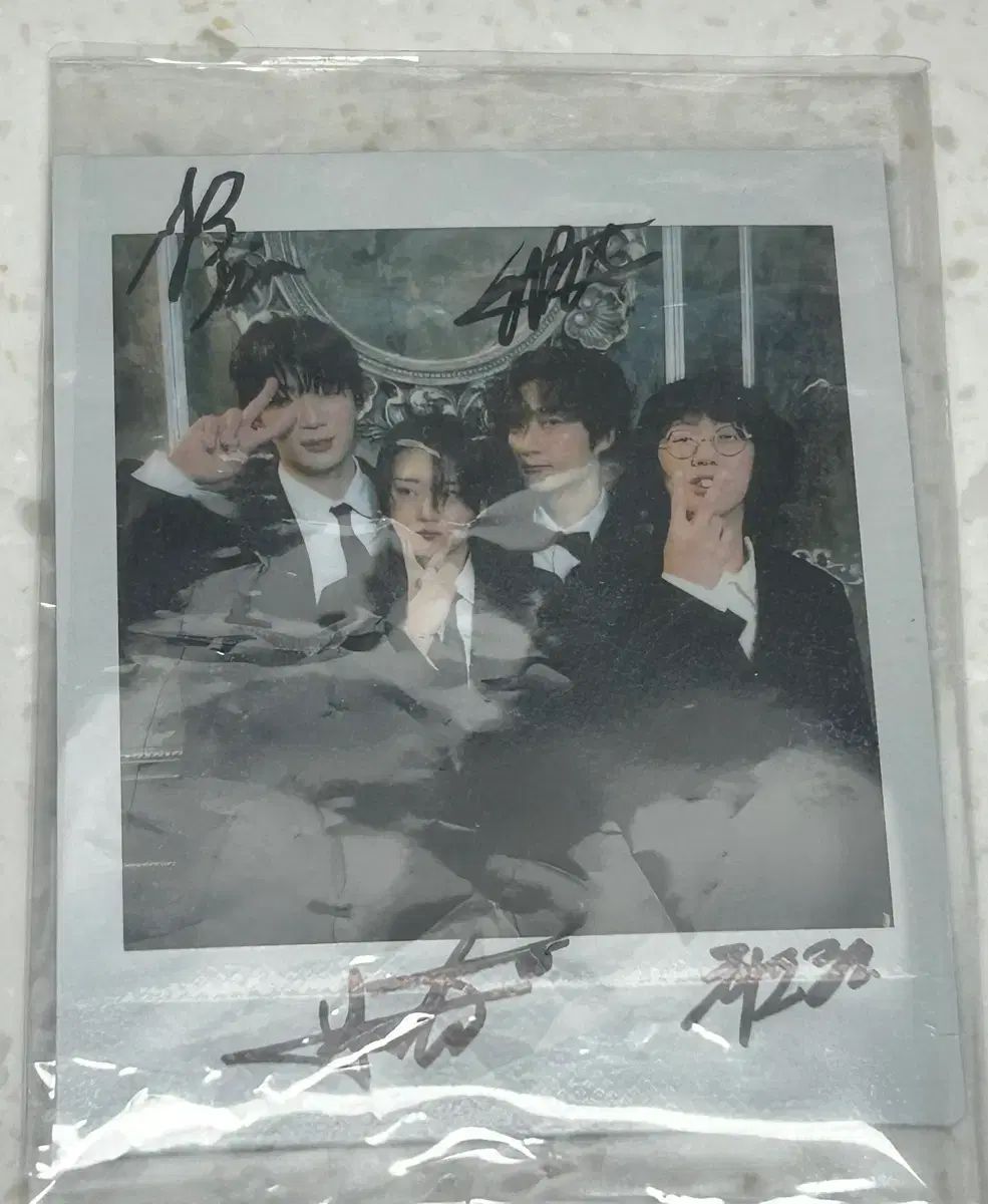 タッチド サイン入り チェキ ポラロイド ラストデイ