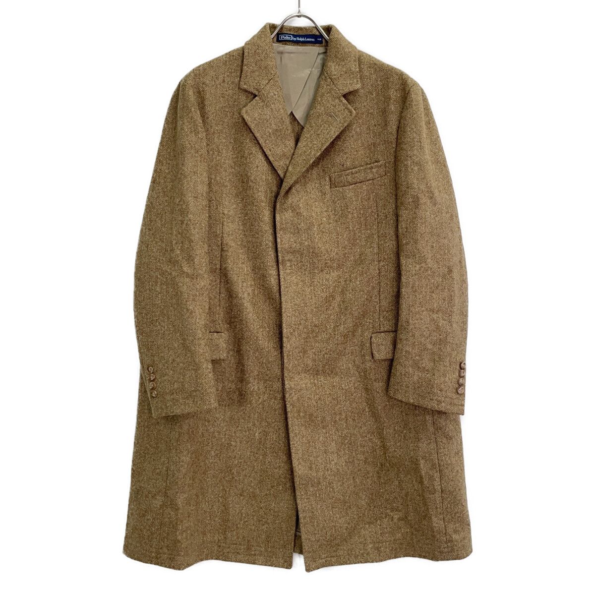 ポロラルフローレン　ツイードコート ラルフローレン ポロ レディース ヘリンボーン ツイード ロングコート