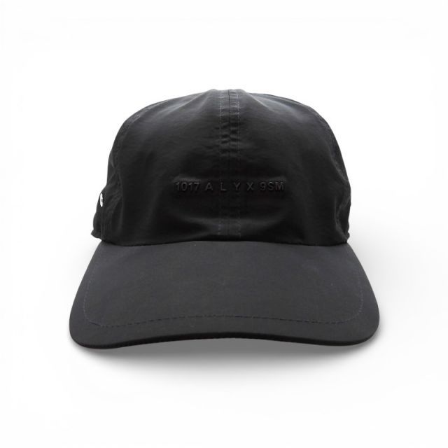 ALYX LOGO NYLON CAP BLACK アリクス ロゴ ナイロン キャップ 帽子 大