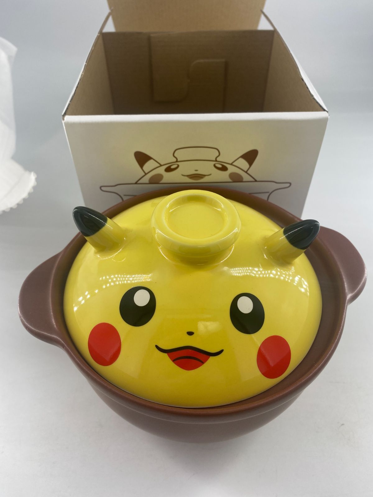 未使用品 ポケモンセンターオンライン発売 ピカチュウ ひとり用土鍋