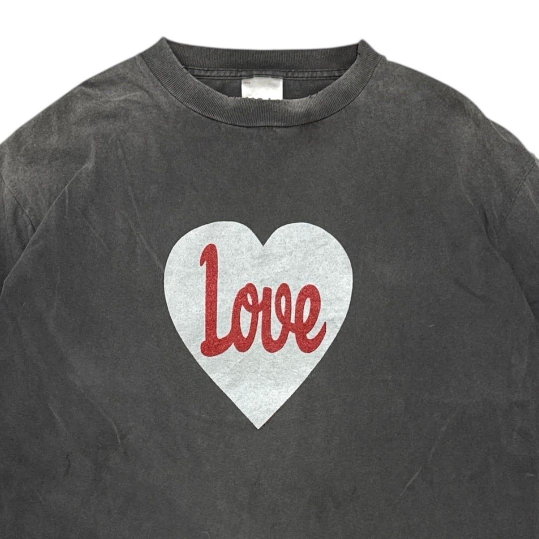 SAINT MICHAEL Heart Love Print T-Shirts ブランド:SAINTMICHAEL
