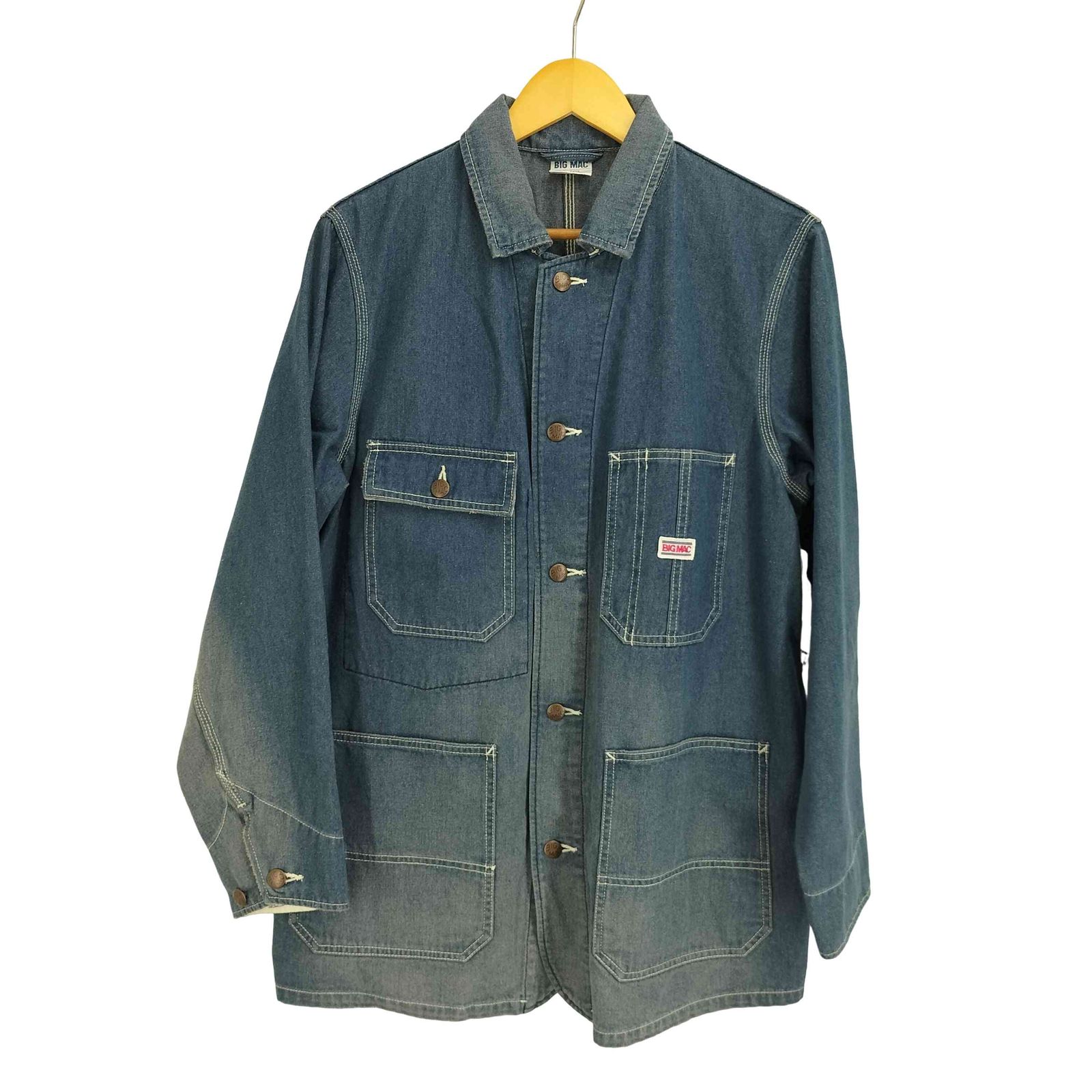 ビッグマック BIG MAC デニムカバーオール メンズ import：L - メルカリ