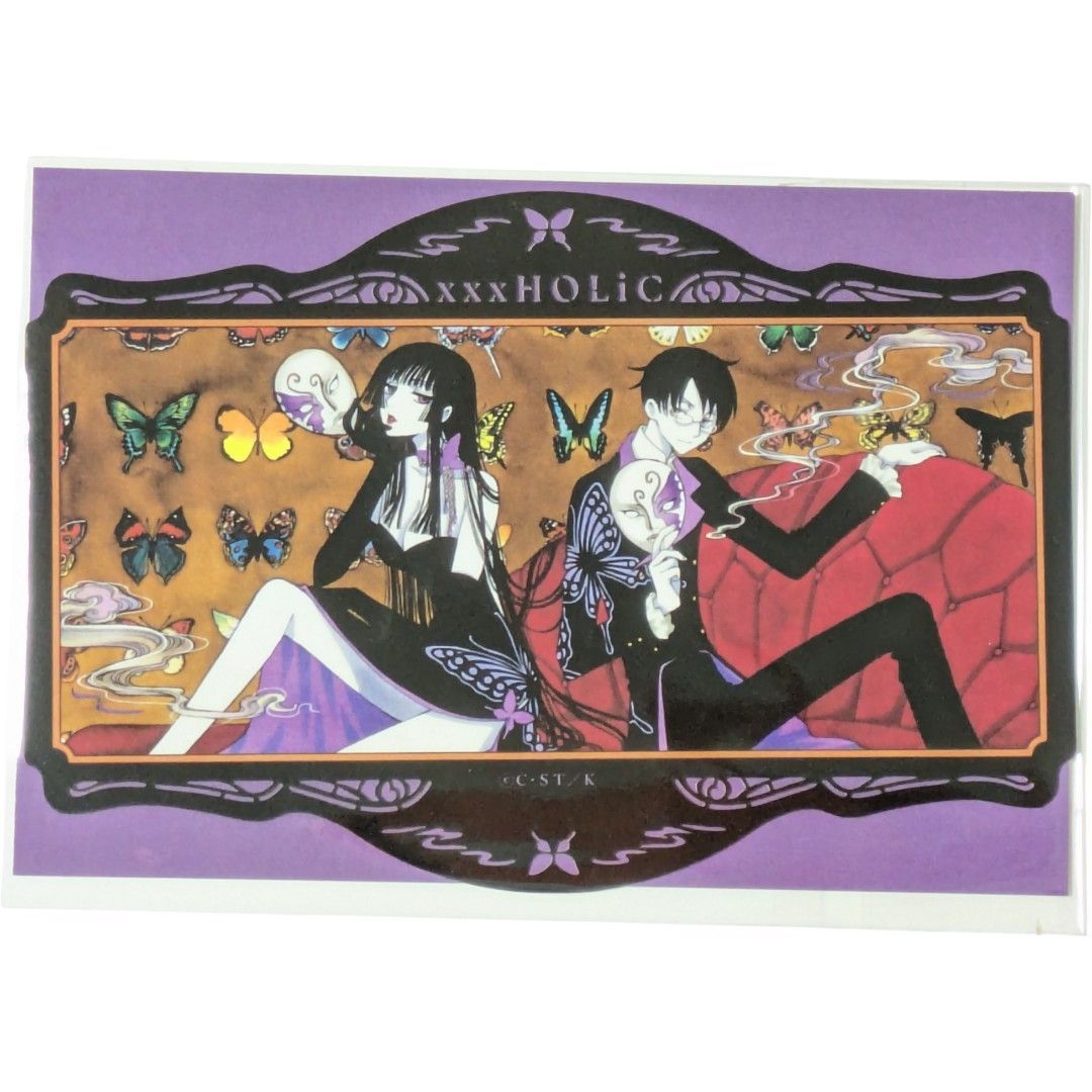 送料無料 24時間以内発送 新品 切り絵カード xxxHOLiC 壱原侑子 四月一