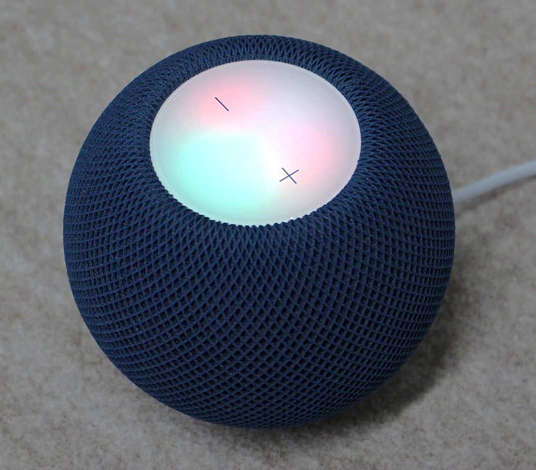 Apple Pod mini ブルー A2374 Apple HomePod mini ブルー