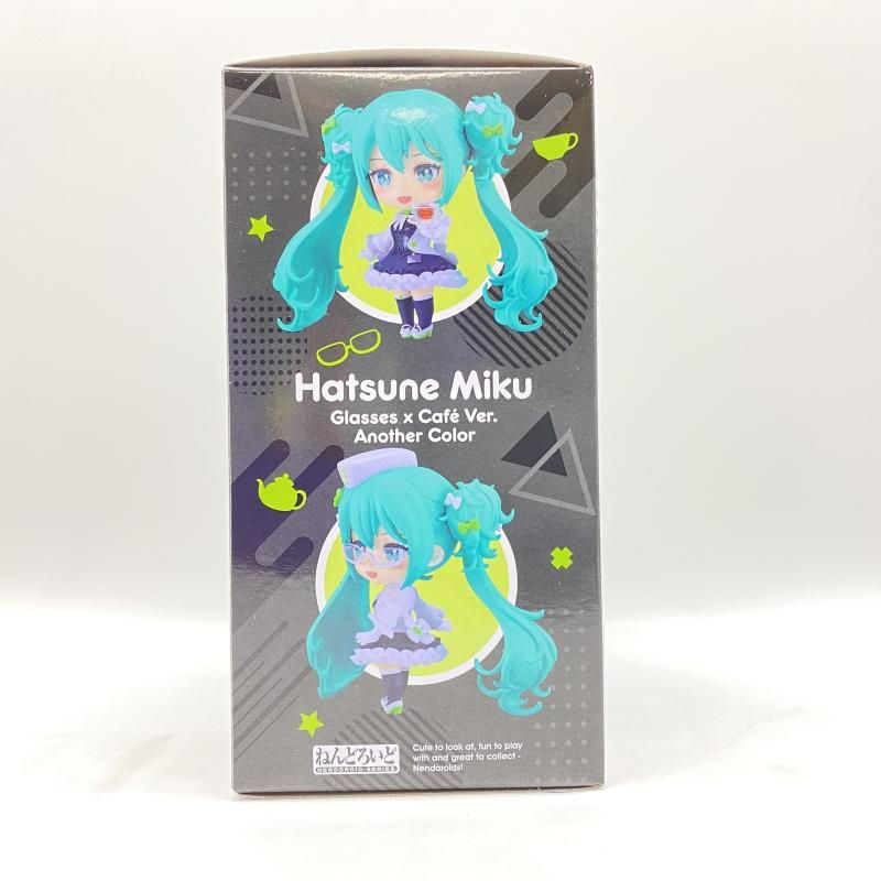 中古】 未開封) ラスト賞 ねんどろいど 初音ミク めがね×カフェVer
