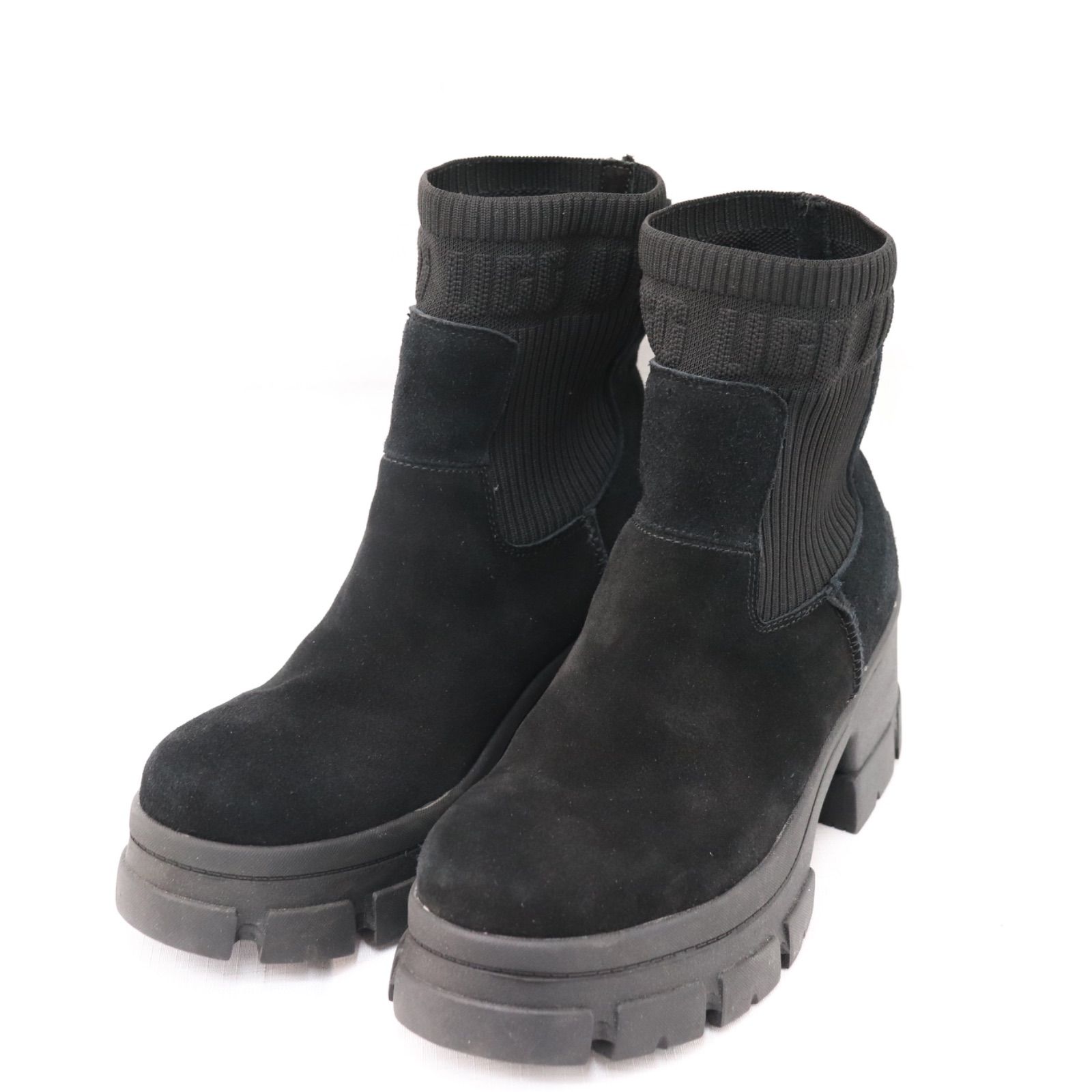 未使用に近い】UGG アグ ブルックリン チェルシー ブーツ 24.5cm