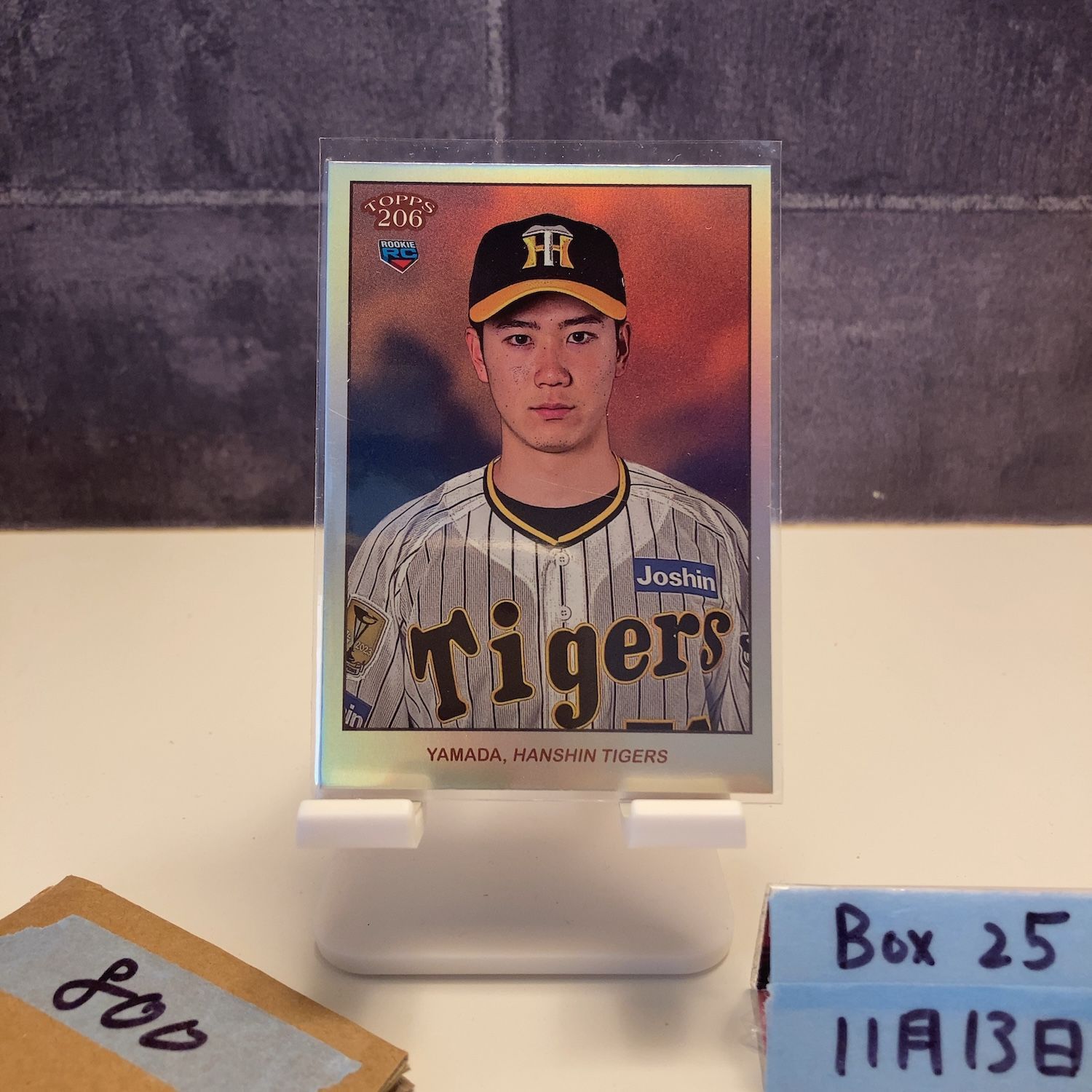 2024 Topps 206 NPB 山田修也 Yamada Shuya 60/99 阪神タイガース RC