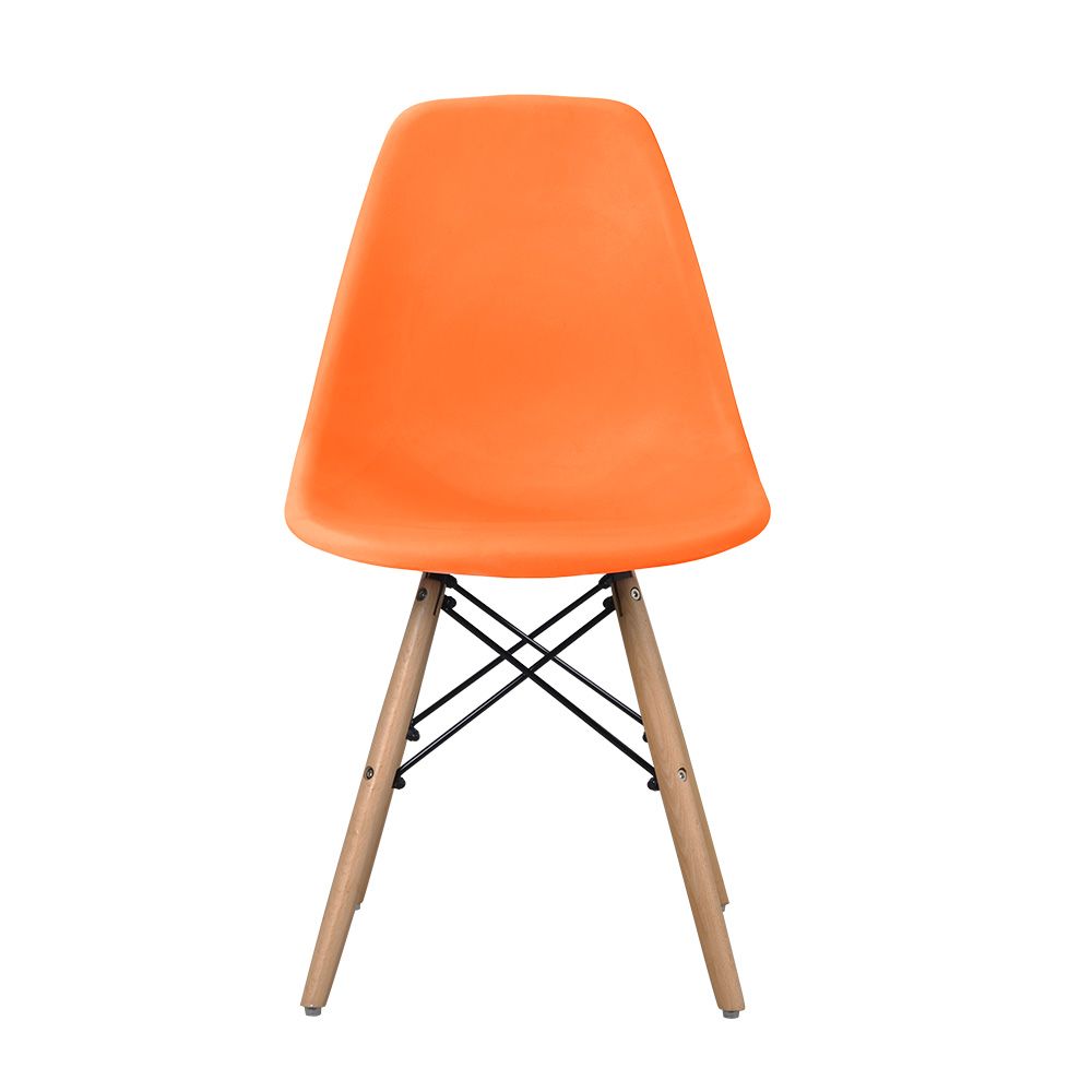 Flash　２脚　 イス 椅子 チェア Eames オレンジ イームズ シェルチェア オレンジ チェア チェアー リプロダクト eames