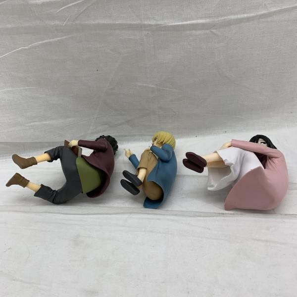 進撃の巨人 一番くじ A賞 エレン&ミカサ&アルミン フィギュア 壁の外の世界 A賞 エレン&ミカサ&アルミン 〜壁の外の世界〜 一番くじ 進撃の巨人