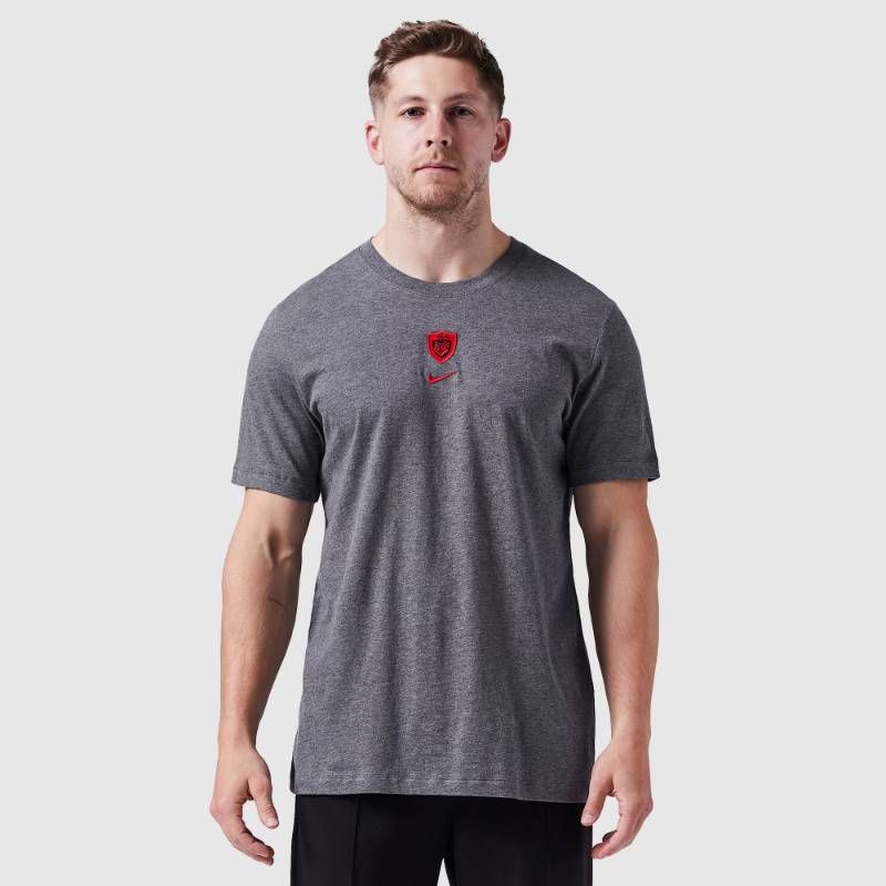 【送料無料・匿名配送】Nike ラグビー ウェア RCトゥーロン 25/26 エバーグリーン Tシャツ チャコール 新品