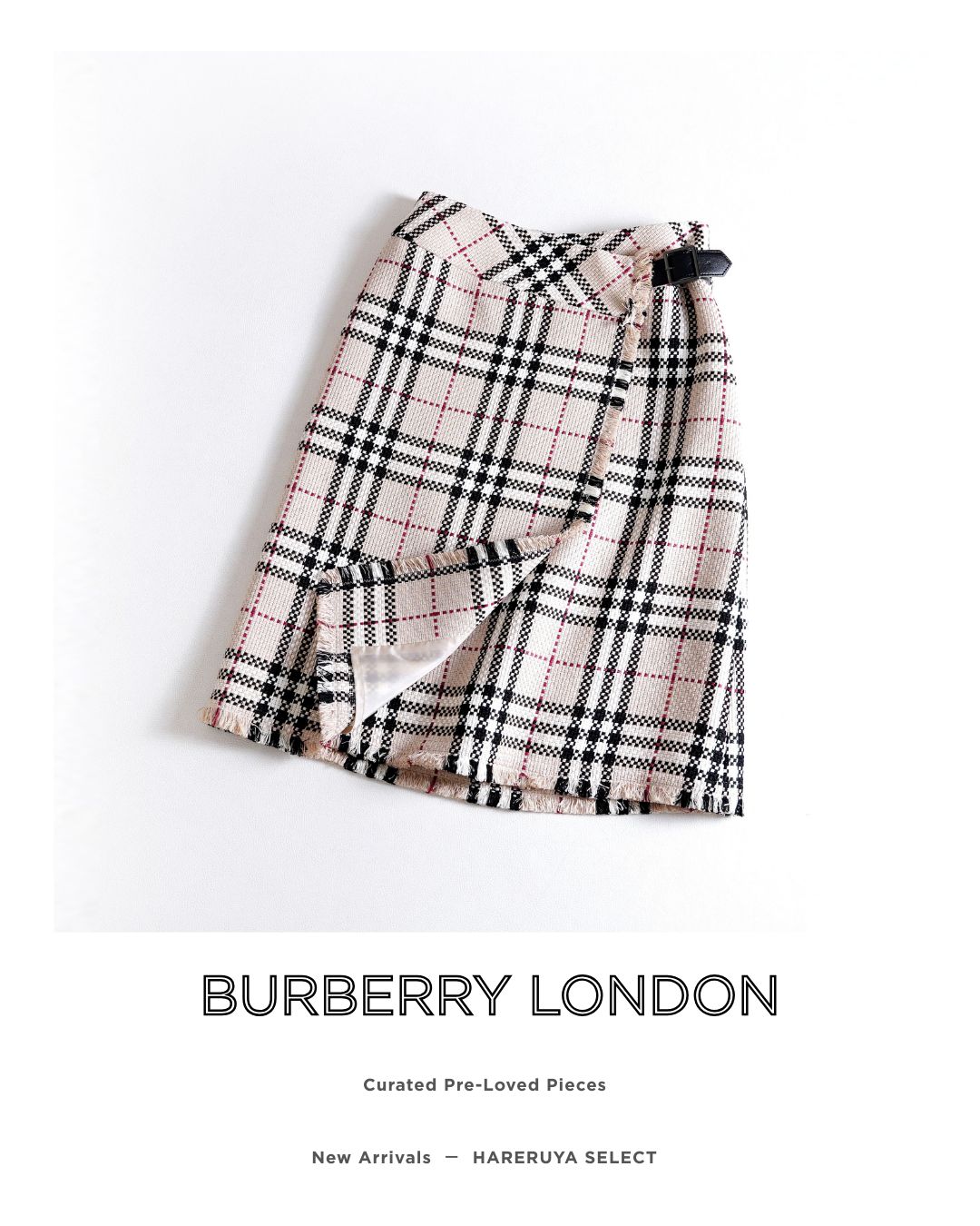 BURBERRY*バーバリーロンドン スカート ノバチェック 42サイズ