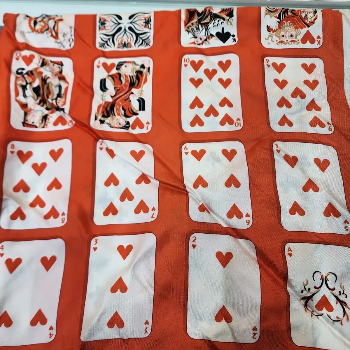 エルメス カレ 90 カードゲーム MULTI スカーフ＋鑑定書 - メルカリ