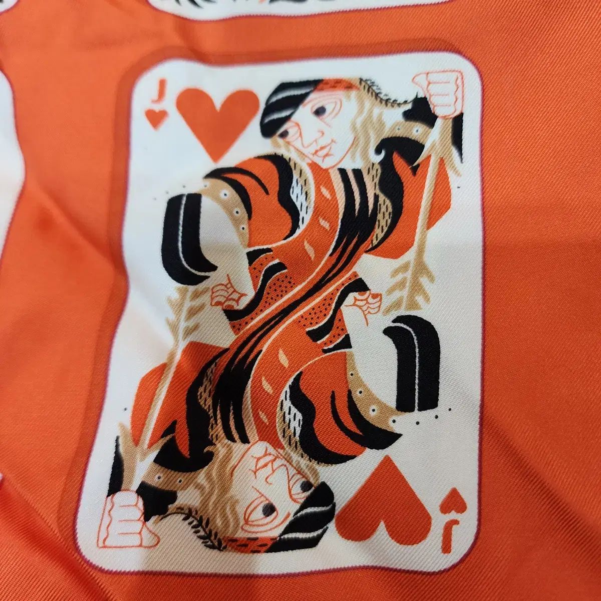 エルメス カレ 90 カードゲーム MULTI スカーフ＋鑑定書 - メルカリ