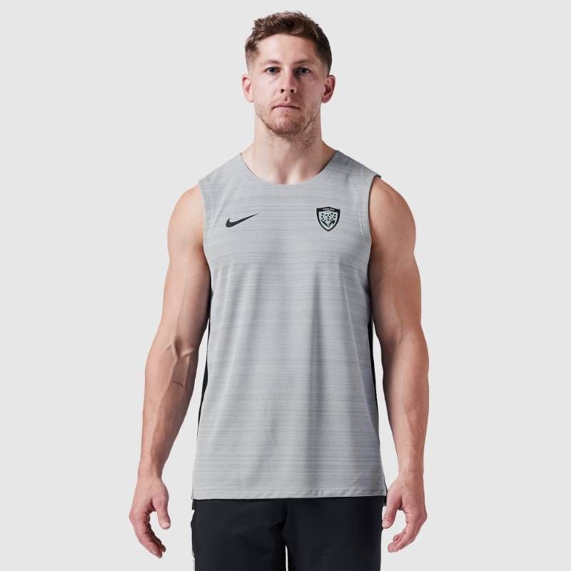 【送料無料・匿名配送】Sサイズ Nike ラグビー ウェア RCトゥーロン 25/26 トレーニング シングレット グレー 新品