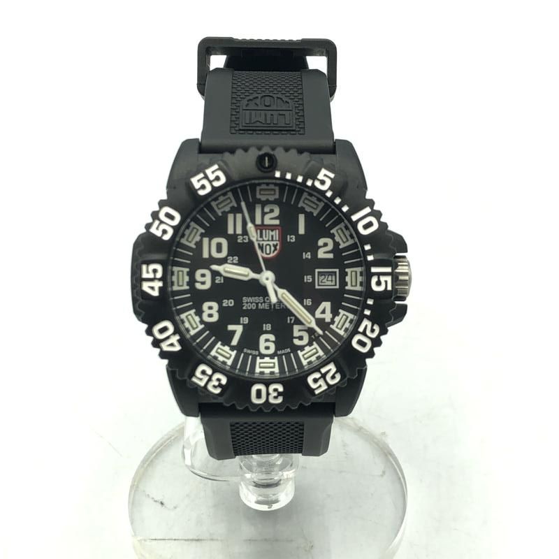 中古】LUMINOX ネイビーシールカラーマーク 3050シリーズ クォーツ