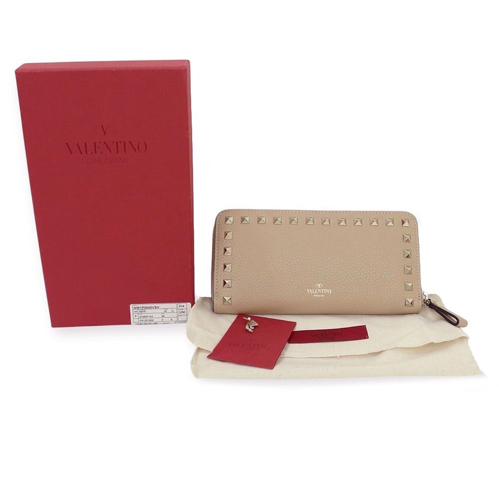 国内正規品・新品】ヴァレンティノ VALENTINO ロックスタッズ ラウンド