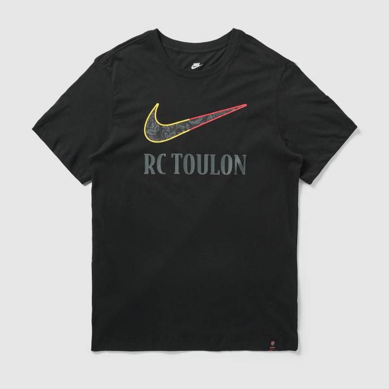 【送料無料・匿名配送】Nike ラグビー ウェア RCトゥーロン 25/26 グラフィック Tシャツ ブラック 黒 新品