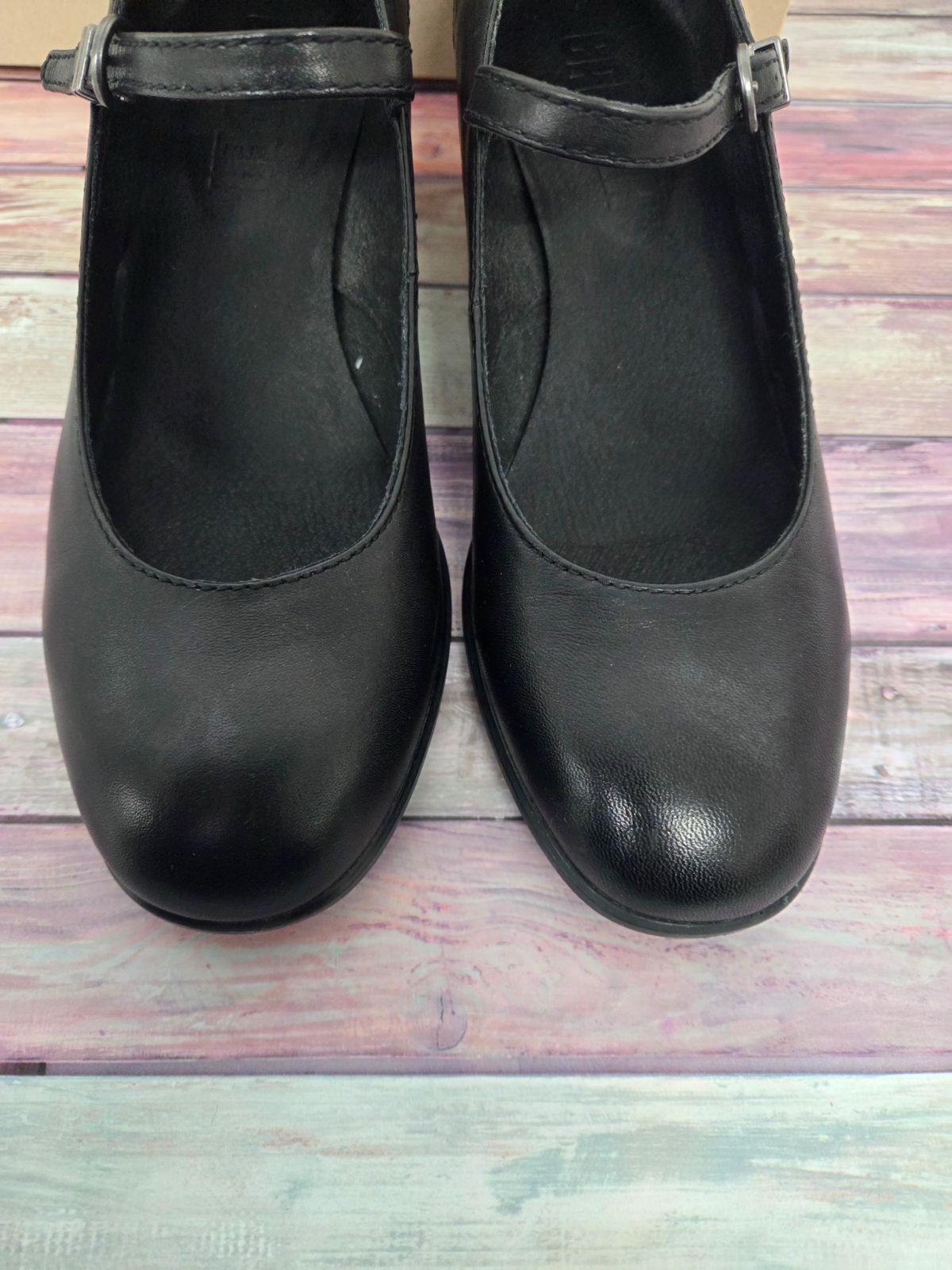 CAMPER カンペール KATIE ケイティ ストラップ パンプス ブラック EU37