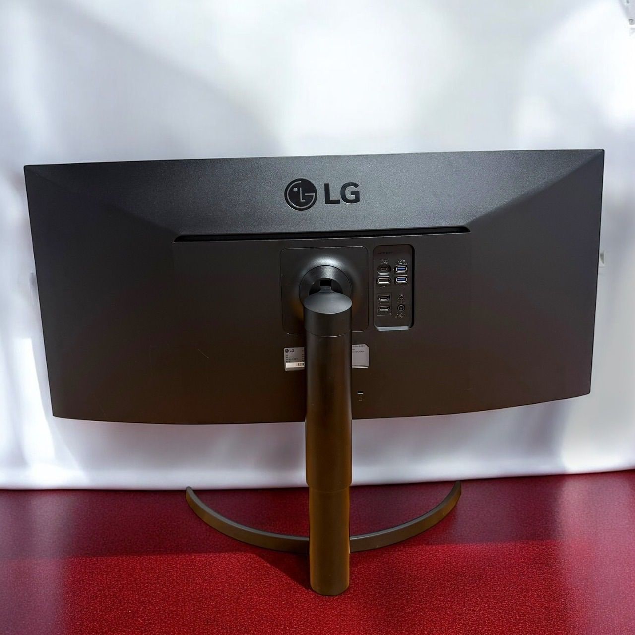 ☆送料無料 良品 LG 35WN75C B 湾曲 モニター ディスプレイ 35インチ