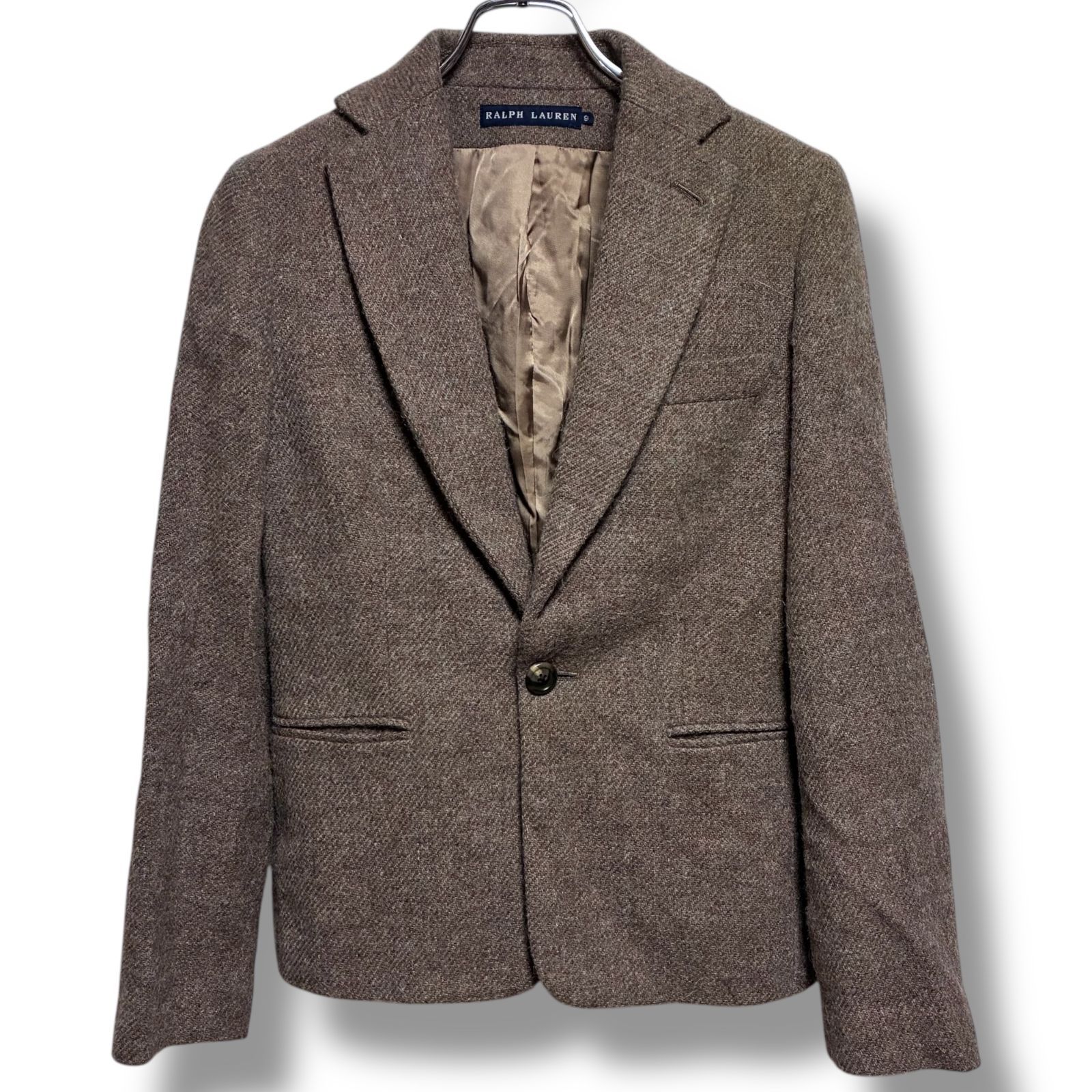 RALPH LAUREN ラルフローレン ツイード テーラードジャケット 9号 S