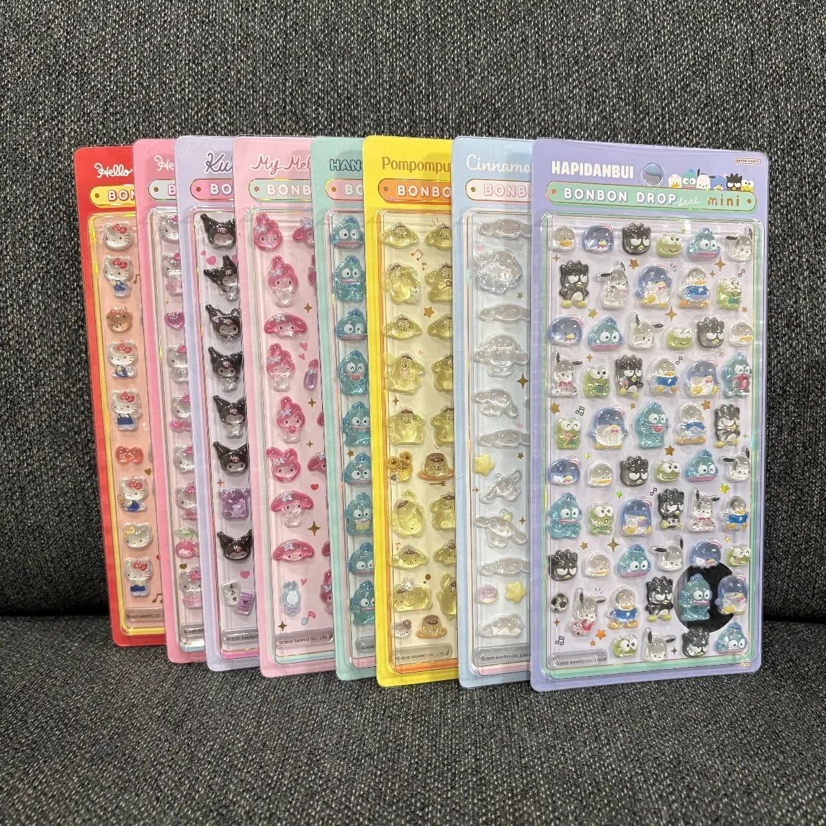 正規品・全種セット】サンリオ ボンボンドロップシール ミニ