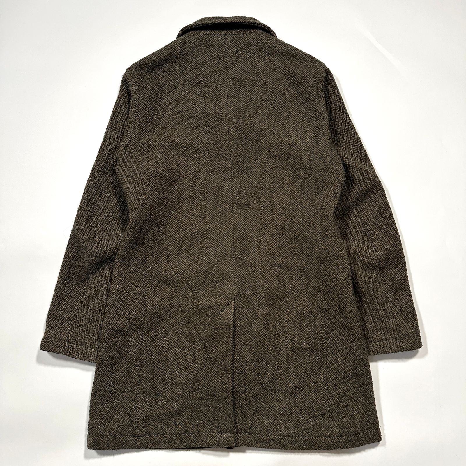 美品】HarrisTweed ハリスツィード ヘリンボーンツイード チェスター