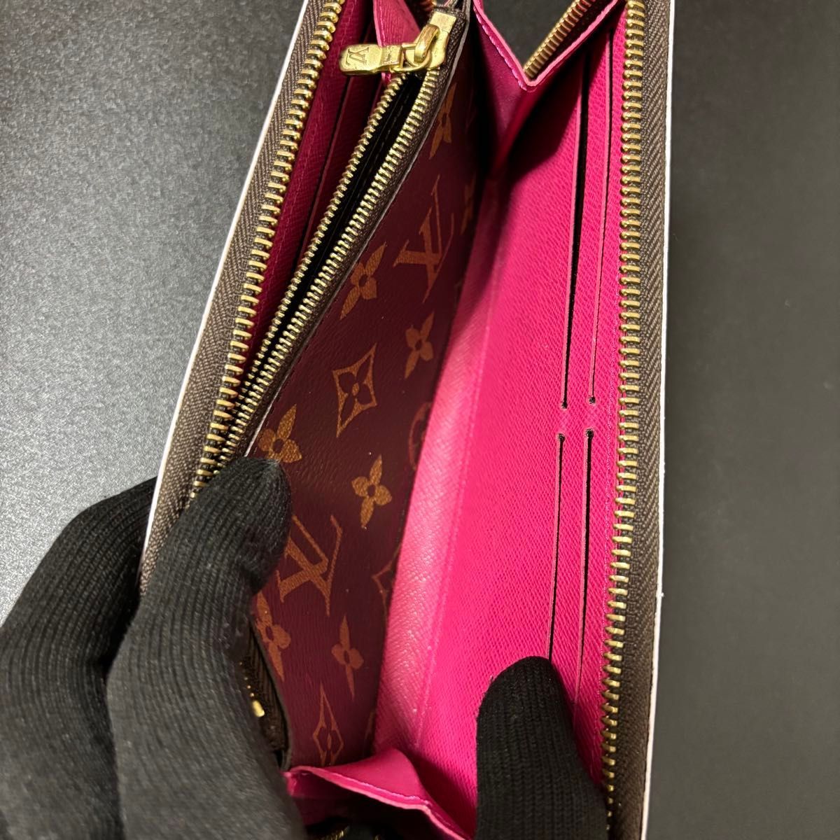 v26 ポルトフォイユ クレマンス Louis Vuitton ルイ ヴィトン 長財布 