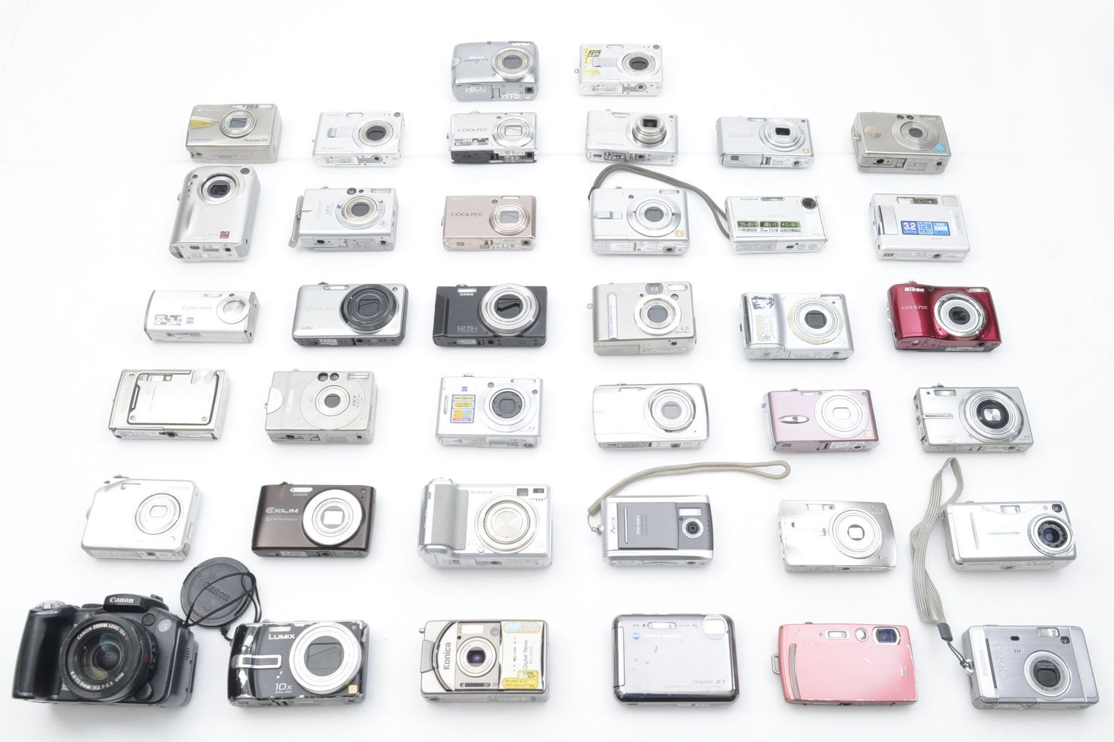 ☆ジャンク☆ コンパクトデジタルカメラ まとめ SONY Canon OLYMPUS