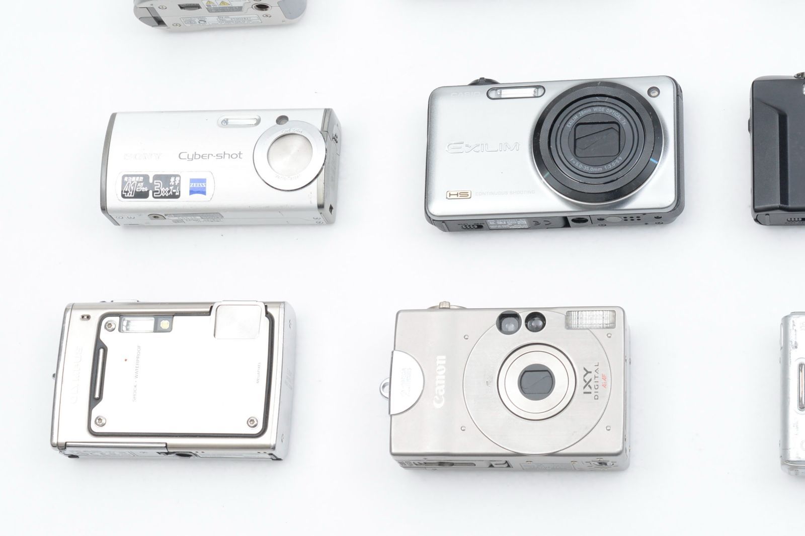 ☆ジャンク☆ コンパクトデジタルカメラ まとめ SONY Canon OLYMPUS