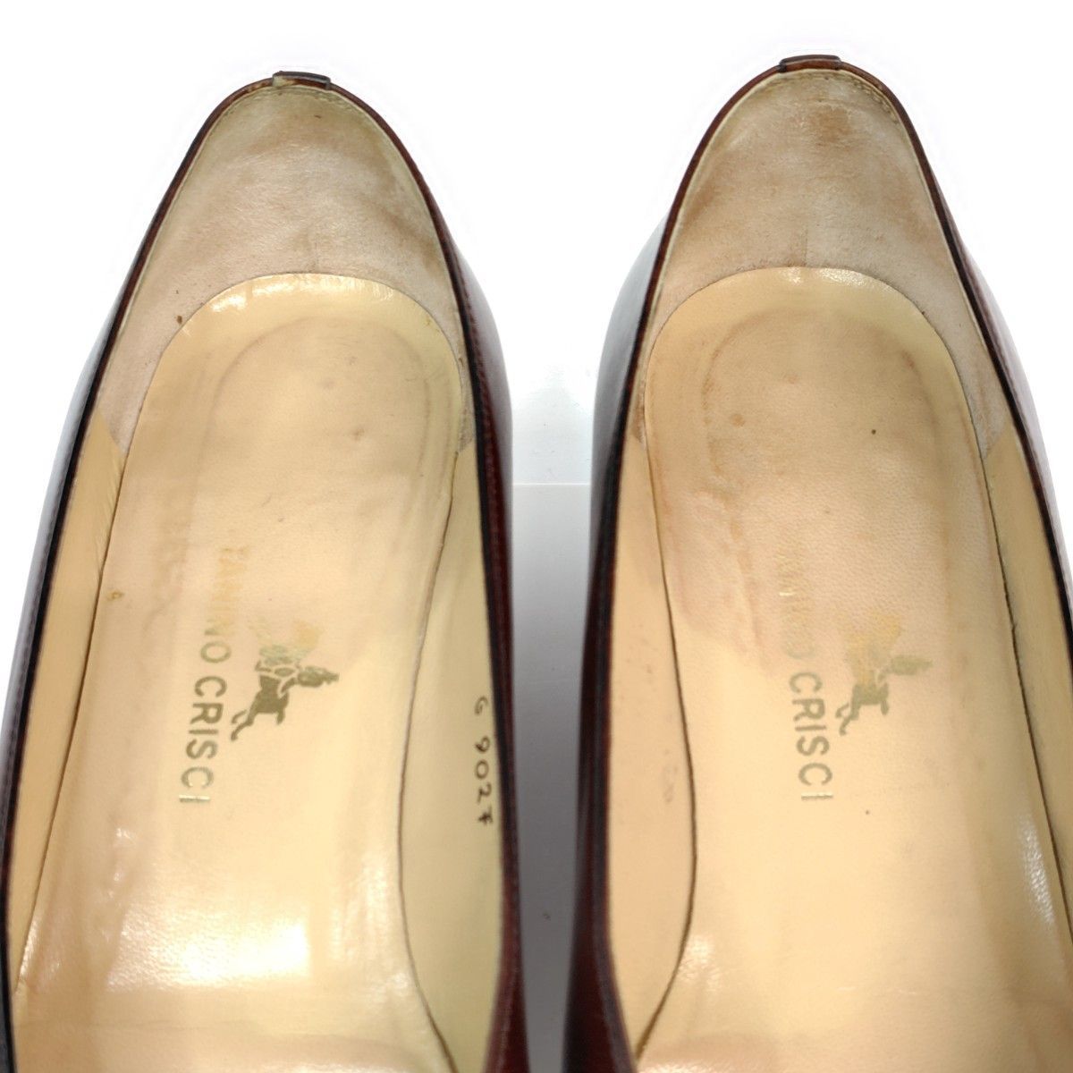 TANINO CRISCI タニノクリスチー パンプス 35.5B リボン 2way レザー