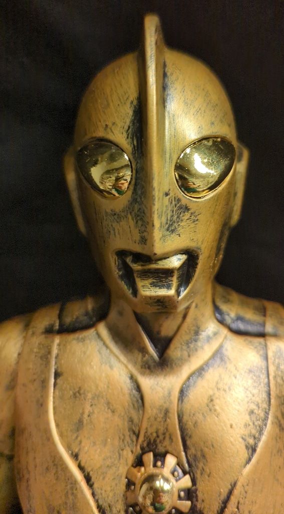 バンダイ 京本コレクション ウルトラマンパワード 黄金の巨神像Ver