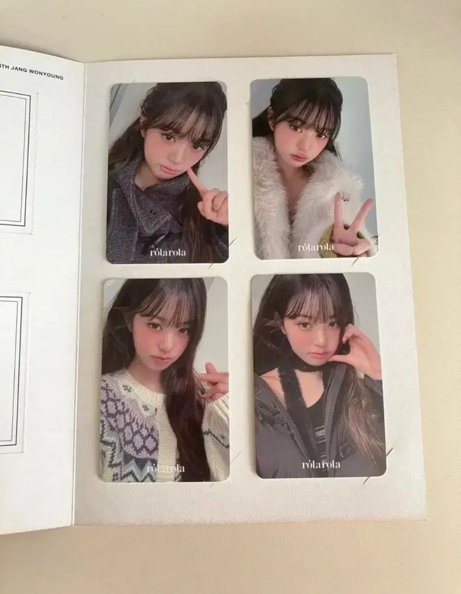 ROLAROLA ロラロラ ウォニョン(WONYOUNG・チャンウォニョン) トレカ