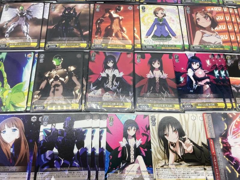 まとめ】ヴァイスシュヴァルツ アクセルワールド 66枚 漆黒の揚羽蝶 黒