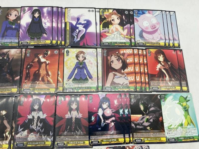 まとめ】ヴァイスシュヴァルツ アクセルワールド 66枚 漆黒の揚羽蝶 黒