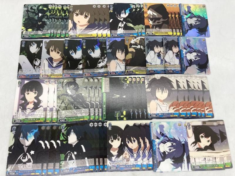 ヴァイスシュヴァルツ ブラックロックシューター デッキ まとめ】ヴァイスシュヴァルツ ブラック☆ロックシューター 61枚