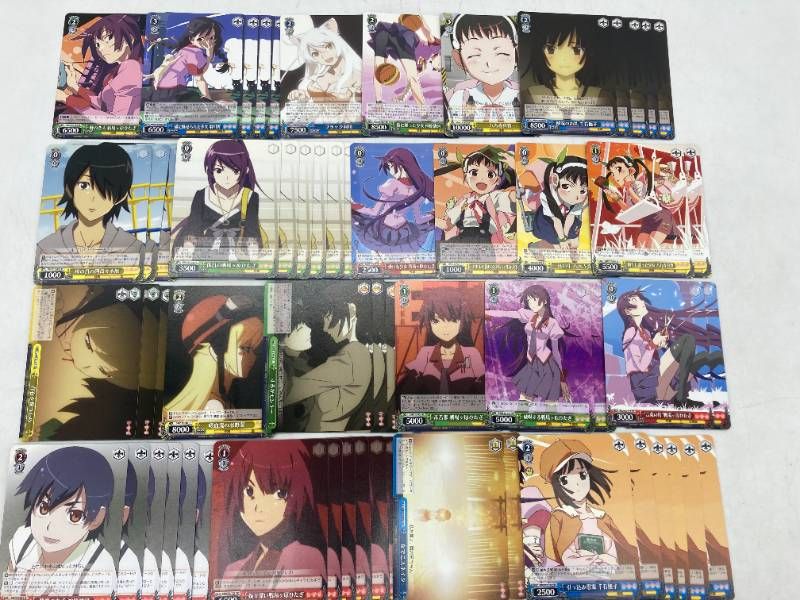 物語シリーズ　デッキ　ヴァイスシュヴァルツ　化物語 まとめ】ヴァイスシュヴァルツ 化物語 59枚 西尾維新 物語シリーズ