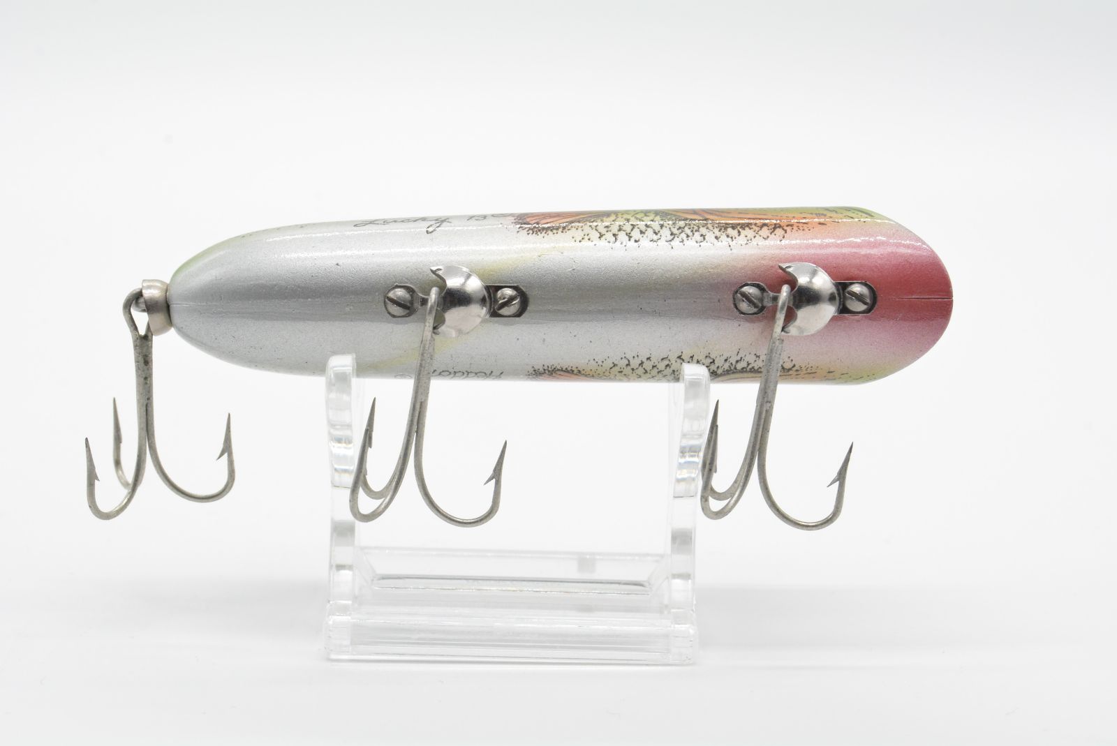 極美品】Heddon Lucky 13 ナチュラル オールドヘドン ラッキー13 LC