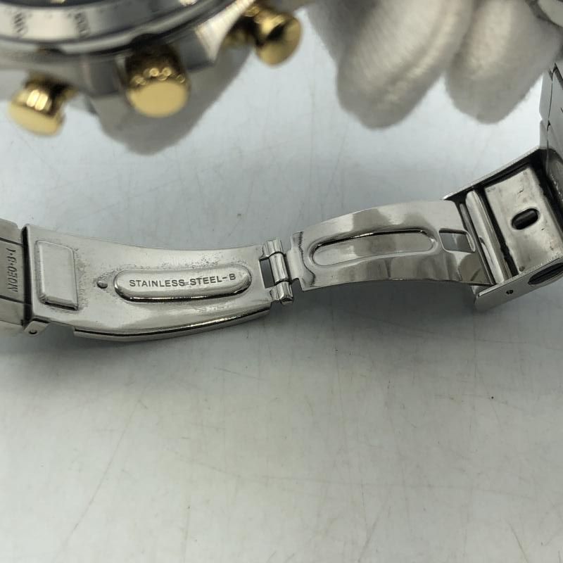 中古】SEIKO スピリット・クロノグラフ 8T63-00D0 シルバー・ゴールド