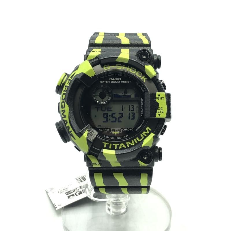 中古】G-SHOCK FROGMAN GW-8200TPF-1JR ミスジヤドクガエル ジー