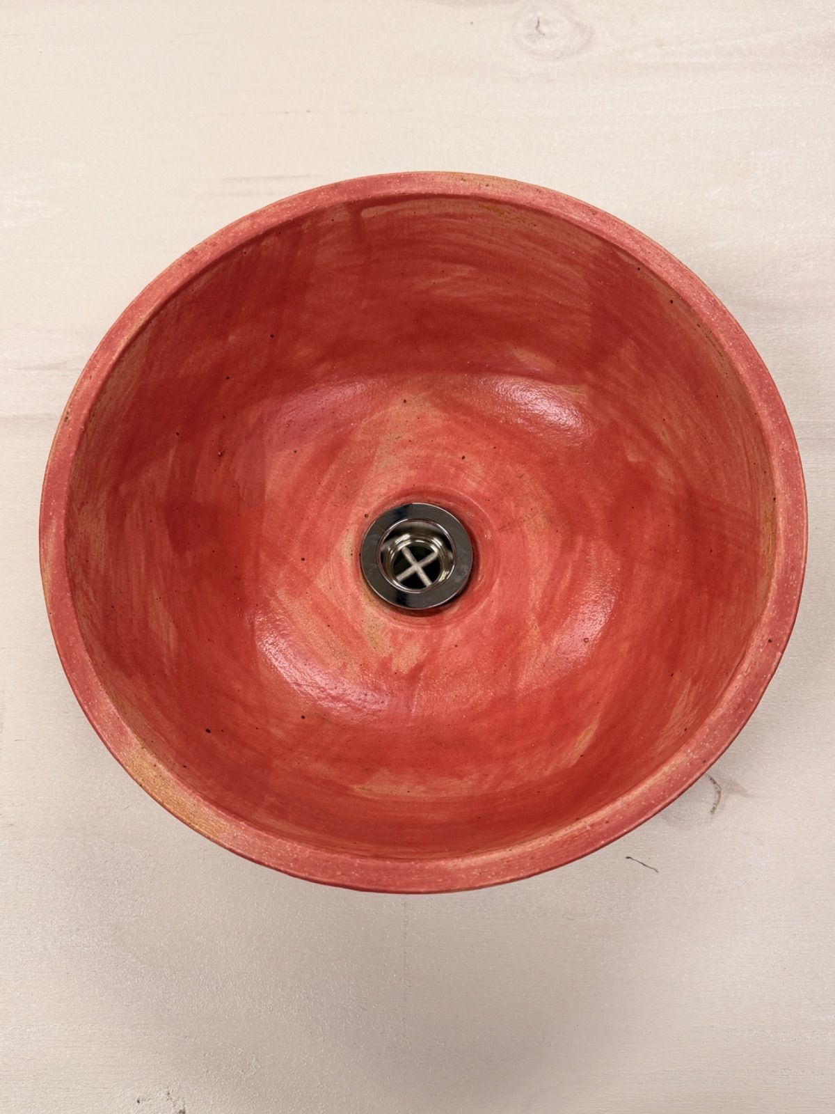 【一点物・焼成一点限り】手洗い鉢　手洗いbowl 洗面　DIYリフォーム　現品のみ