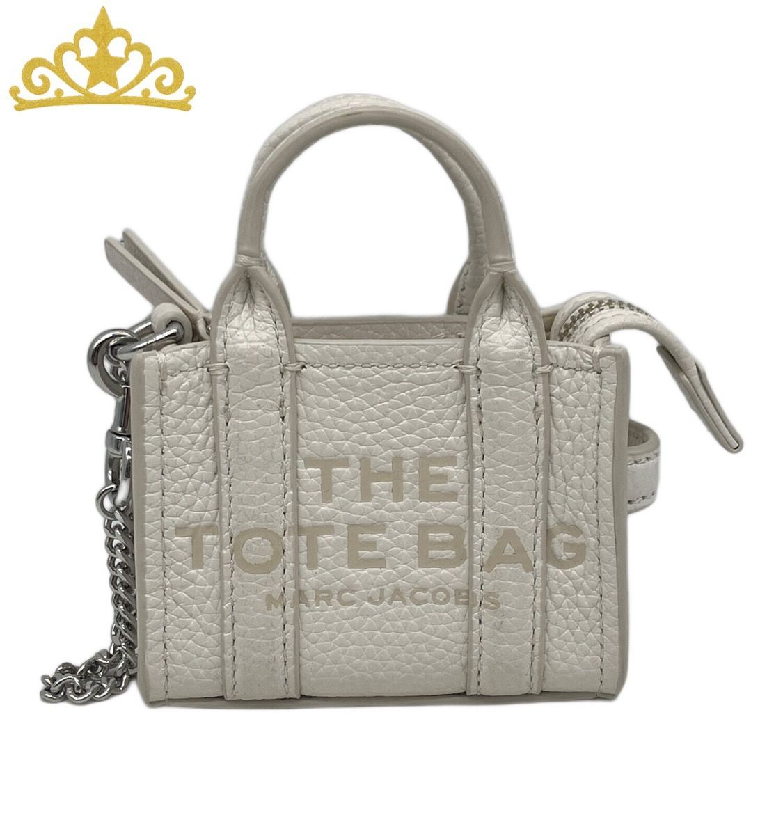 Marc Jacobs チェーンチャーム MARC JACOBS ミニバッグ チェーン チャーム マークジェイコブス - メルカリ