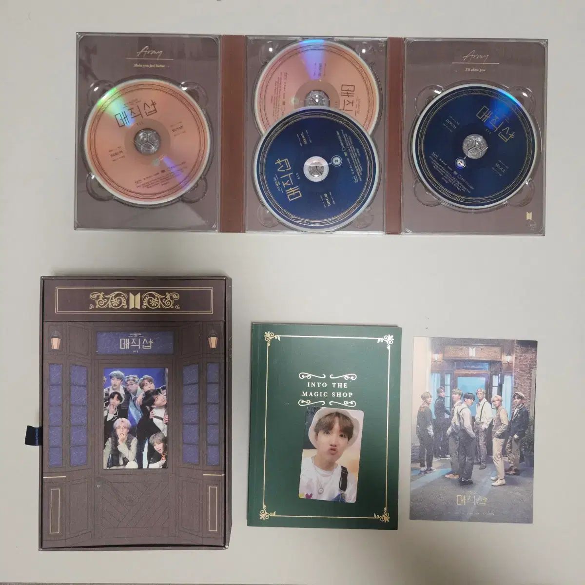 BTS マジックショップDVDトレカ BTS Magic Shop DVD ジェイホープ トレカ magicshop dvd muster 5