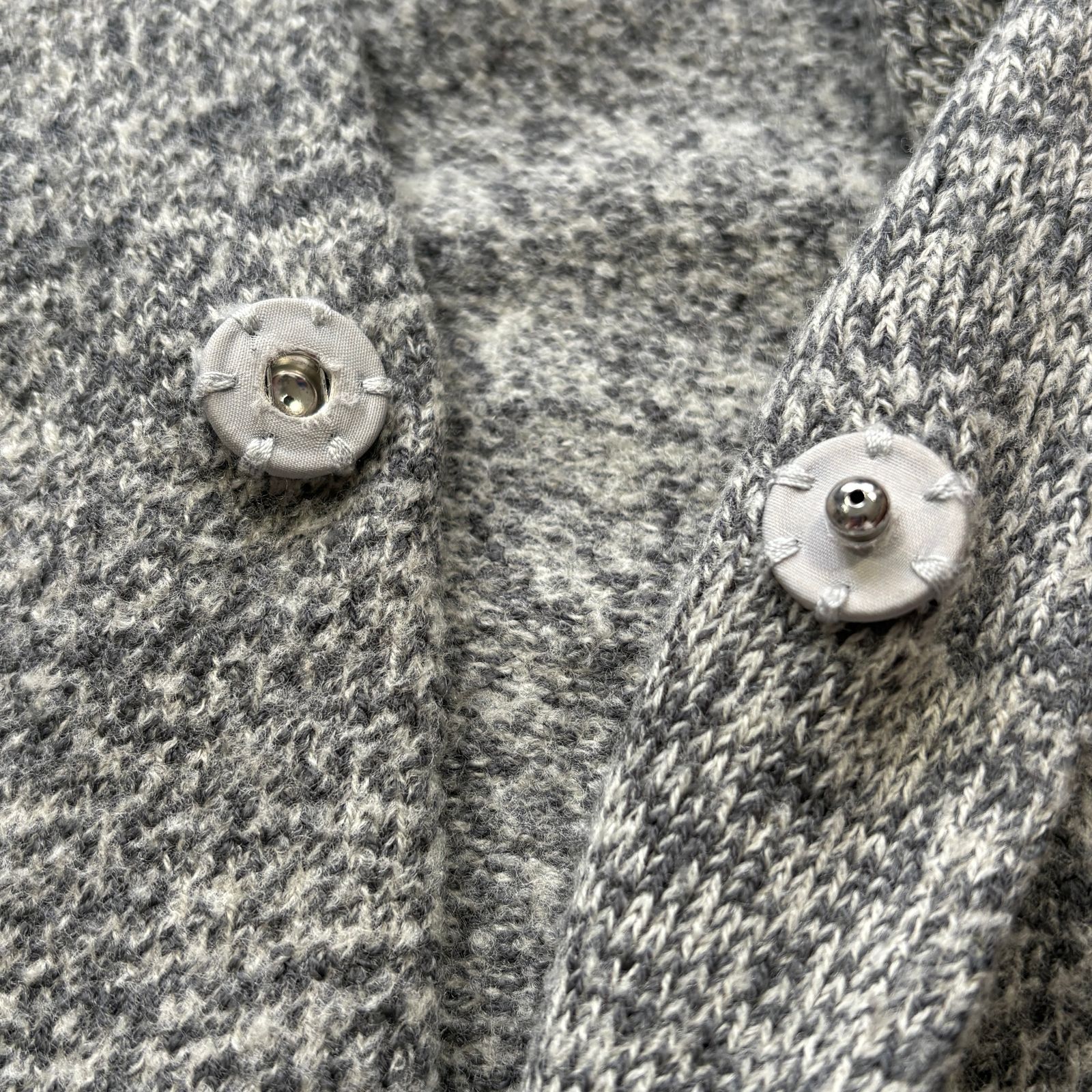 HYKE ハイク ニットコート ロング カーディガン ガウン ウール100 