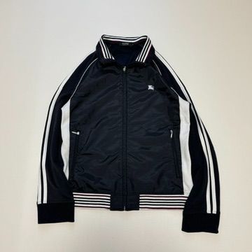 希少 バーバリーブラックレーベル トラックジャケット ホース刺繍