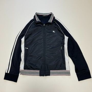 希少 バーバリーブラックレーベル トラックジャケット ホース刺繍