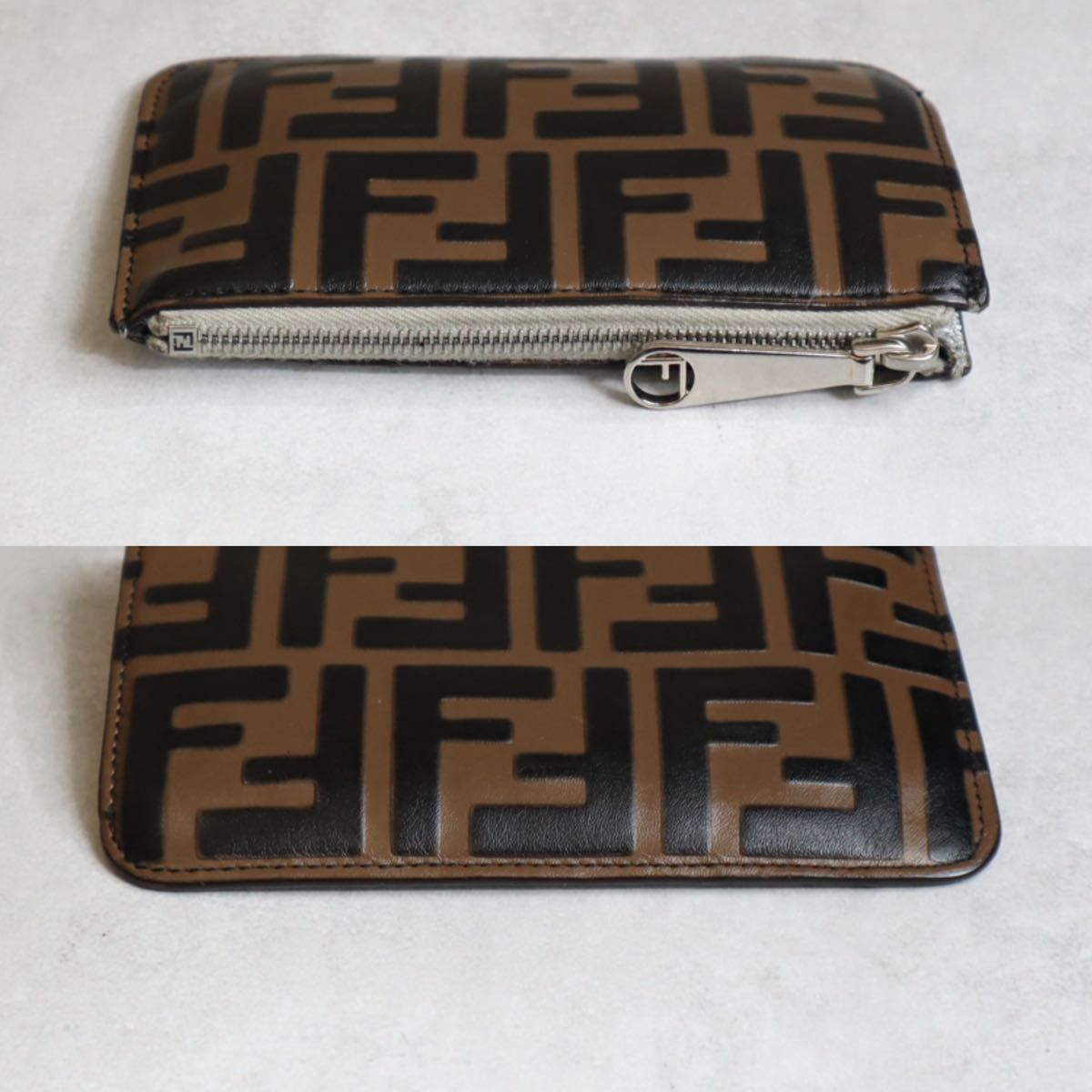 FENDI フェンディ / ズッカエンボスコインカードホルダー フラグメント