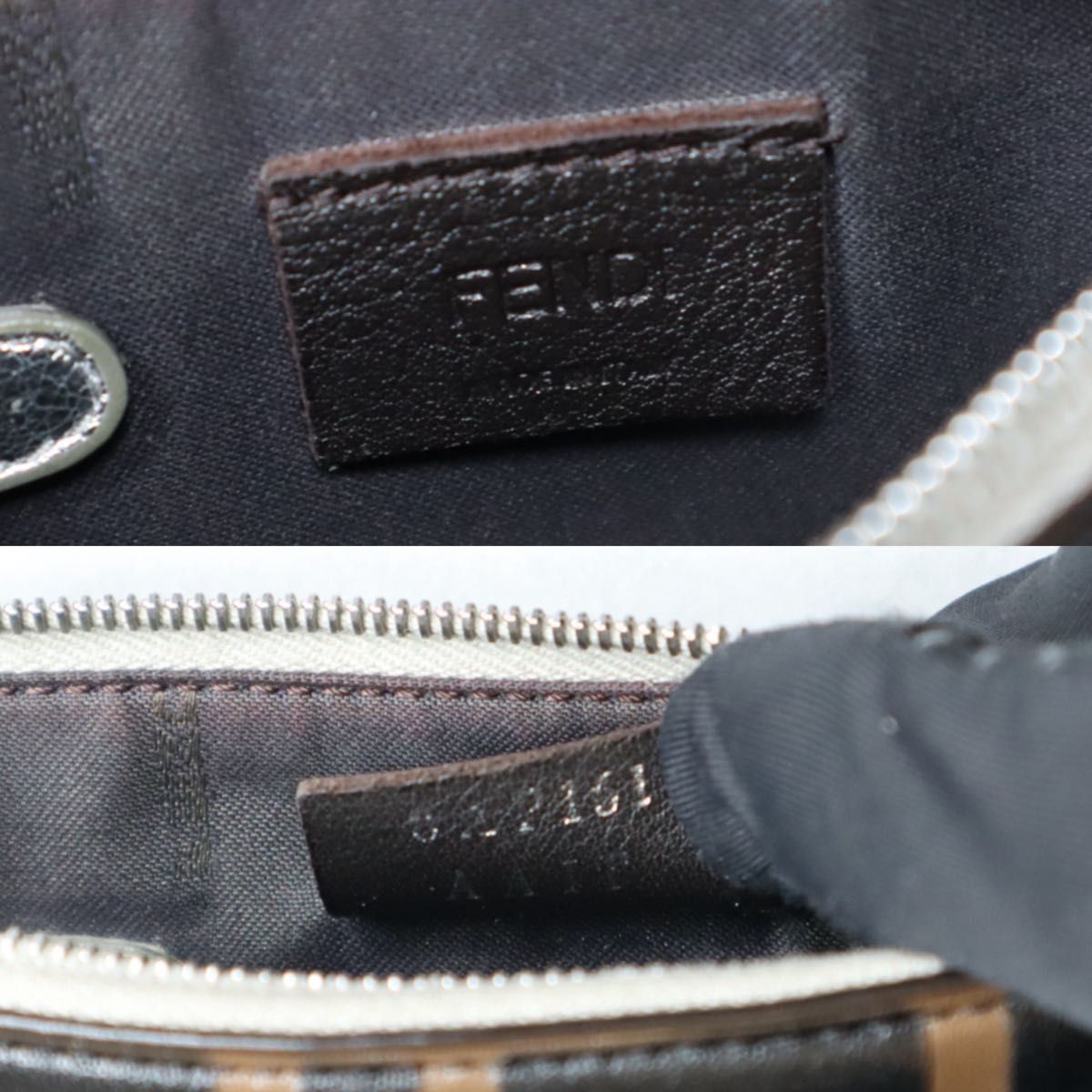 FENDI フェンディ / ズッカエンボスコインカードホルダー フラグメント